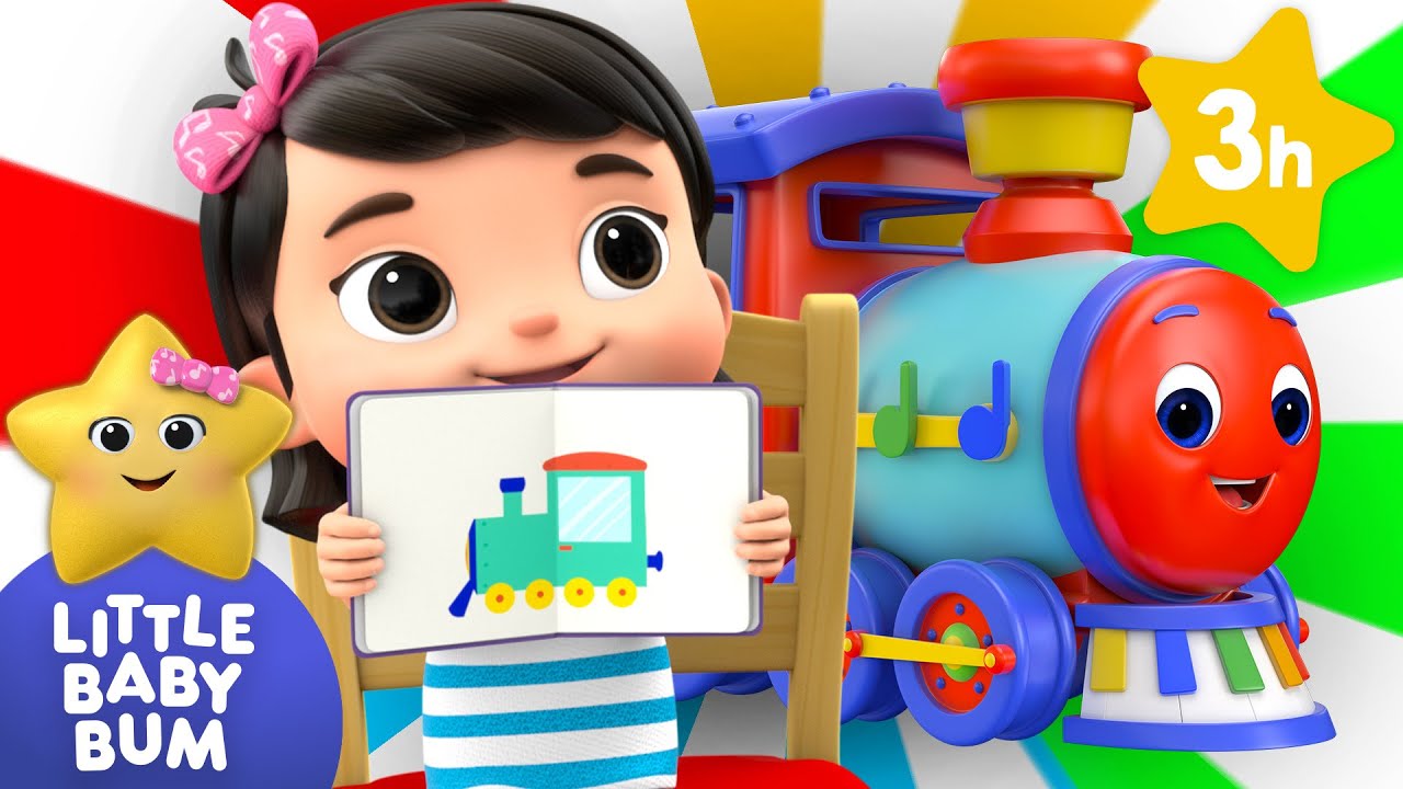 Planes, Trains & Automobile 🚌Wheels on the BUS Songs! 🚌 Nursery