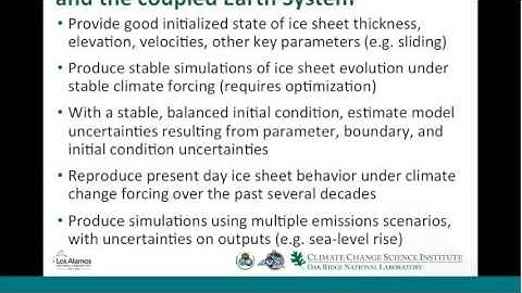 Developing a Comprehensive Land Ice Verification and Validation Capability -- Kate Evans (ORNL)