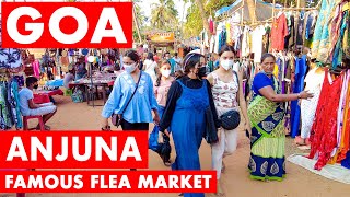 Goa's Famous Anjuna Flea Market -  2022 | Goa Shopping Vlog | Goa Vlog | Goa Night Market |