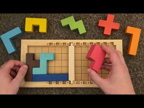 ASMR Katamino (Wooden