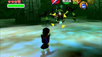 Zelda OOT - Instant-Start Gohma Boss Battle