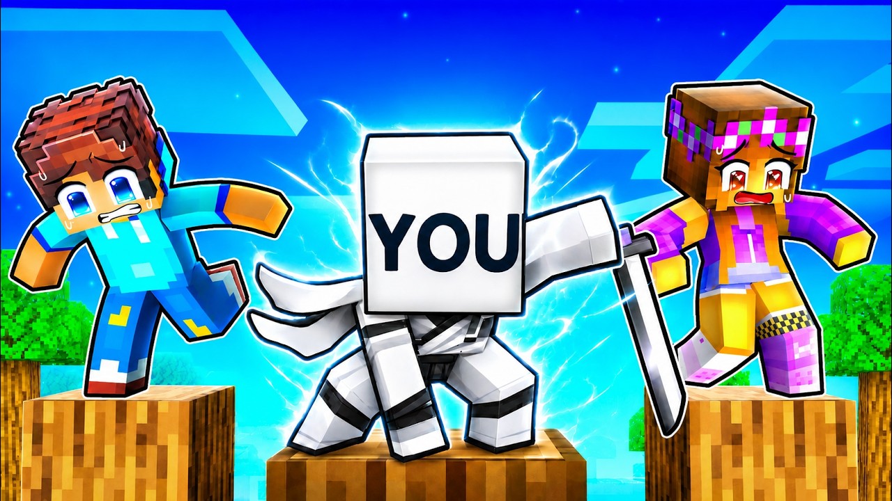 YOU are a BABY NINJA in Minecraft!