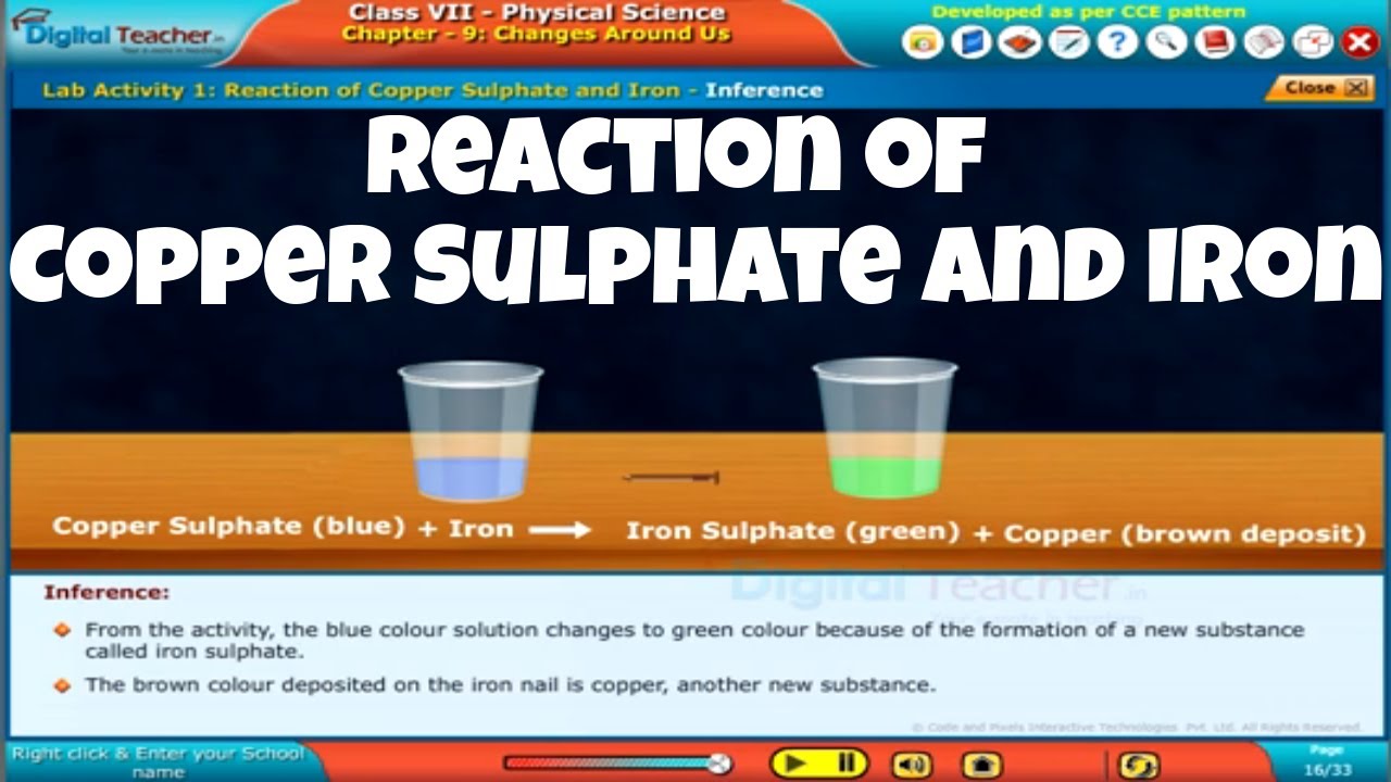 The given figure represents an experiment performed by Nivedite. There are  two iron nails immersed in dilute solution of salt and water. The nails are  connected to a battery, Nivedite observed that