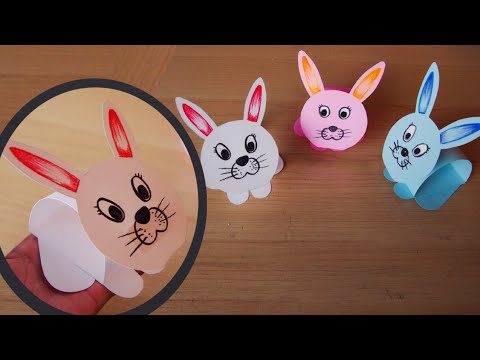 วีดีโอ: วิธีทำกระต่ายกระดาษ