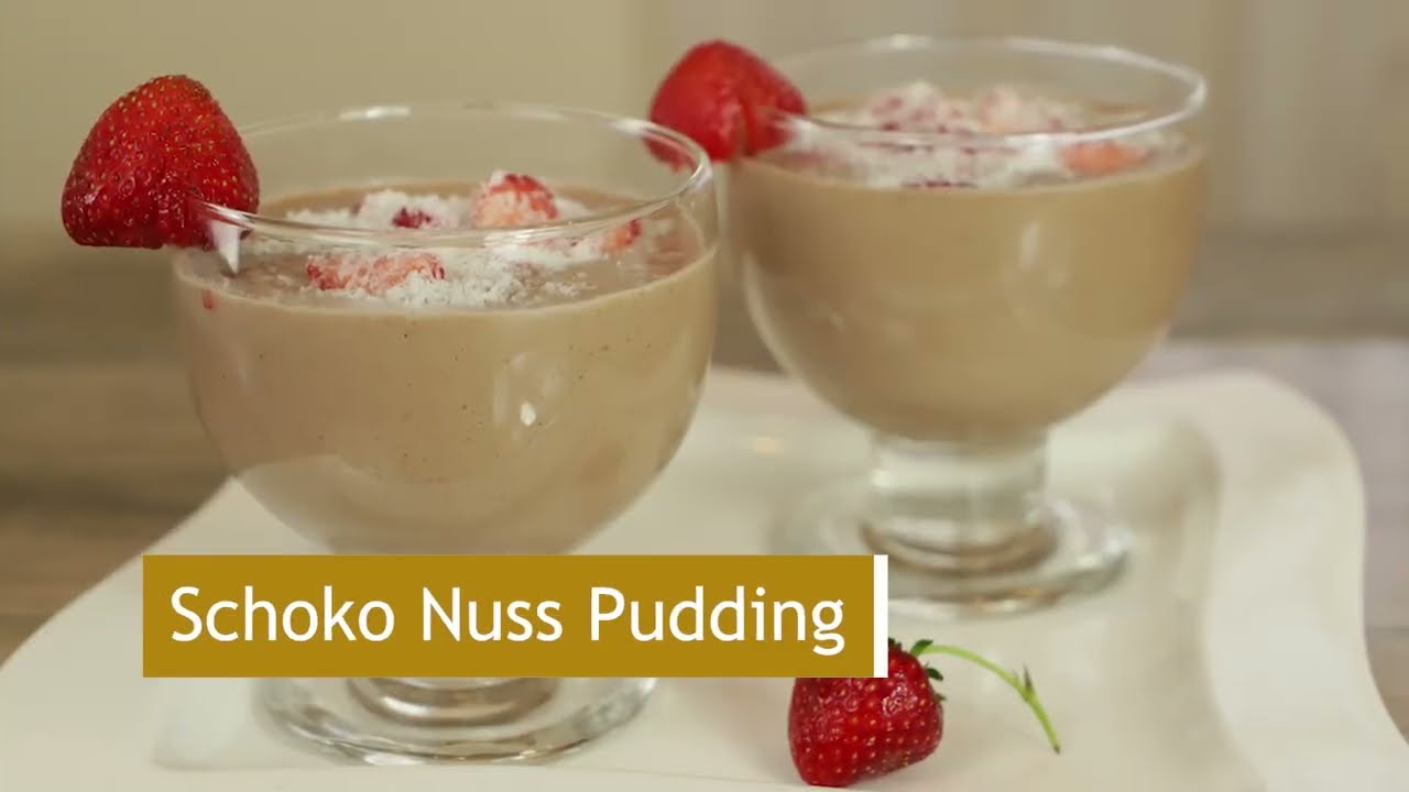 Schoko-Nuss Pudding - YouTube Schoko-Nuss Pudding - YouTube