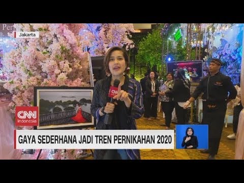 Gaya Sederhana Jadi Tren Pernikahan 2020 Youtube