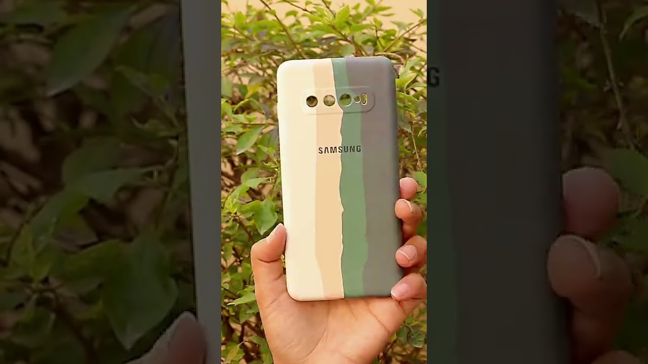 Camouflage camera protection case for Samsung S10 Plus