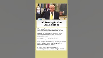 AS PASANG BADAN UNTUK HAMAS! Bantah Militan Palestina Ingkar Janji Gencatan Senjata dengan Israel