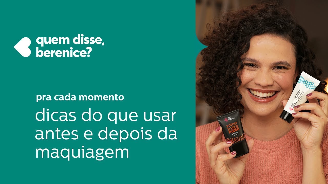 Dicas do que usar antes e depois da maquiagem - YouTube