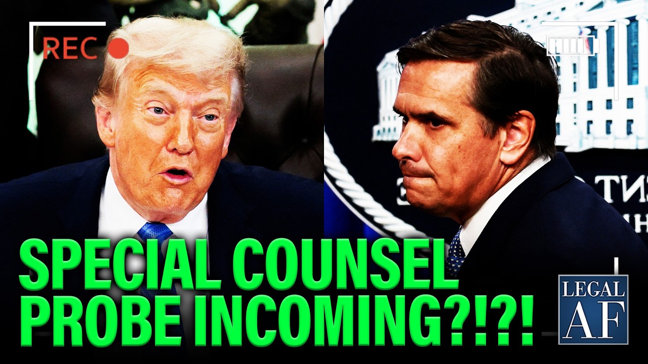 Trump DOJ Runs SCARED as Special Counsel PROBE is DEMANDED!!!