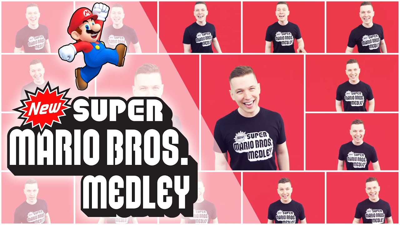 NEW Super Mario Bros Medley 40 songs