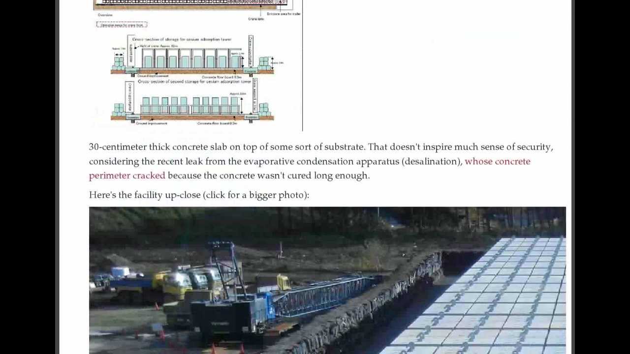 Cesium Fields, Molten Rods, Nuclear Weapons, Waste Disposal, Shipping