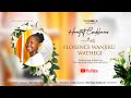 In Loving Memory of FLORENCE WANJIKU WATHEGI (SHIKO WA KEN WA METAL)