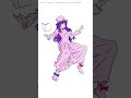 Day 6 of Learning to Draw with a Tablet Touhou Edition #speedpaint #timelapse #art