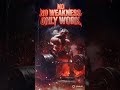 HARD GYM RAP WORKOUT MUSIC ⚡ NO WEAKNESS ONLY WORK | Aggressive Motivation Rap (No Copyright)#shorts