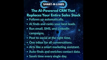 SNL The AI Powered CRM That Replaces Your Entire Sales Stack