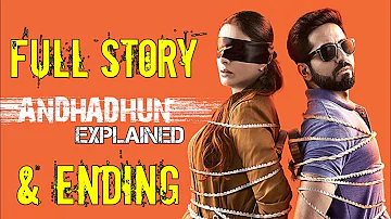 Andhadhun/Bhramam movie explain in hindi | movie story explained