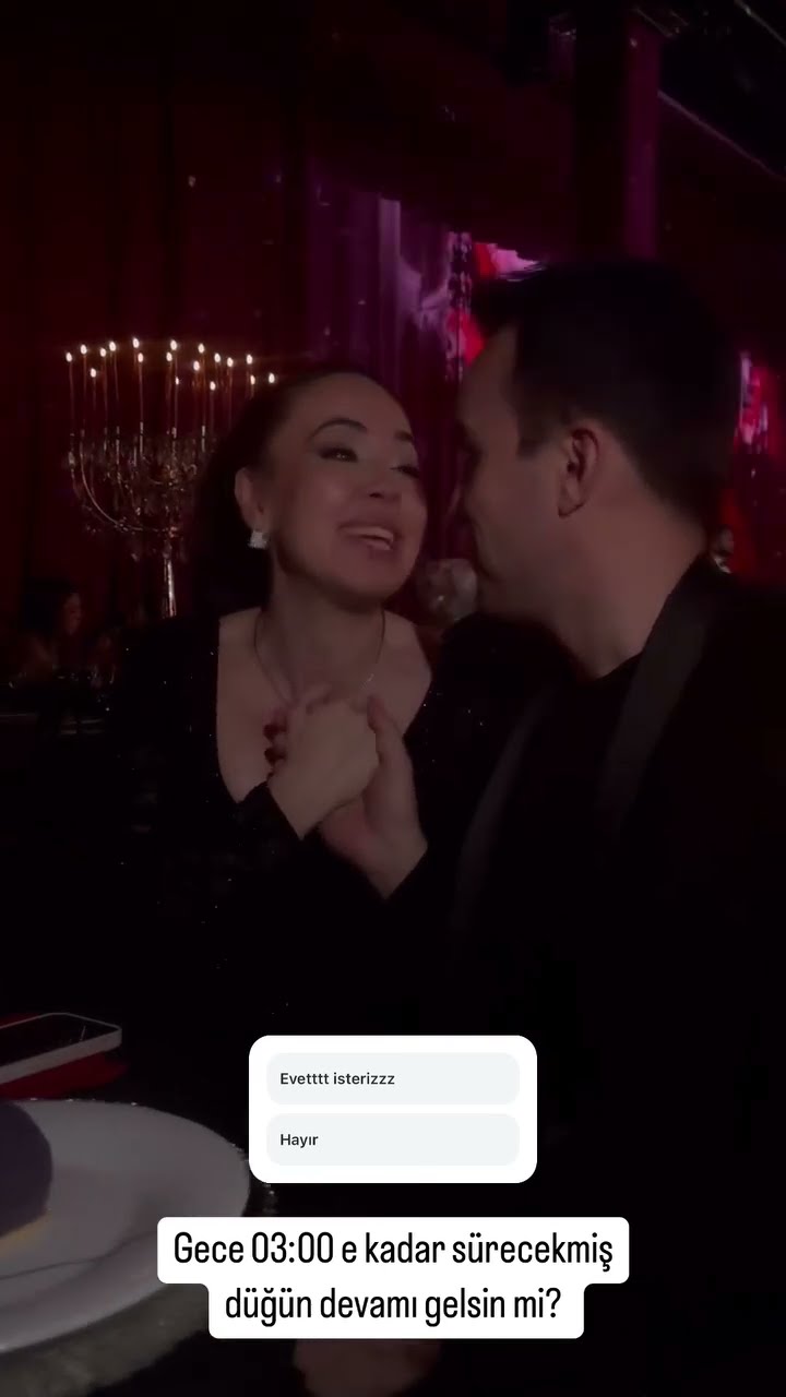 Gece 03:00 e kadar sürecekmiş düğün devamı gelsin mi?❤️