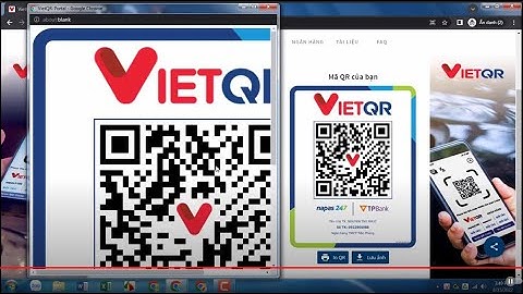 Cách tạo mã QR chuyển tiền