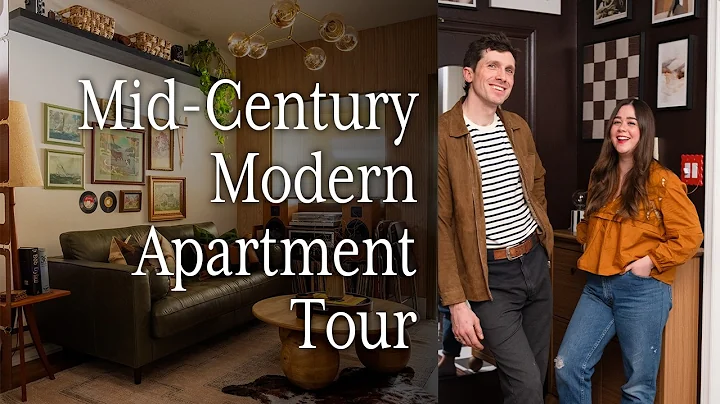 Inside @handyman.graham 281 Sq Ft Mid-Century Modern Apartment