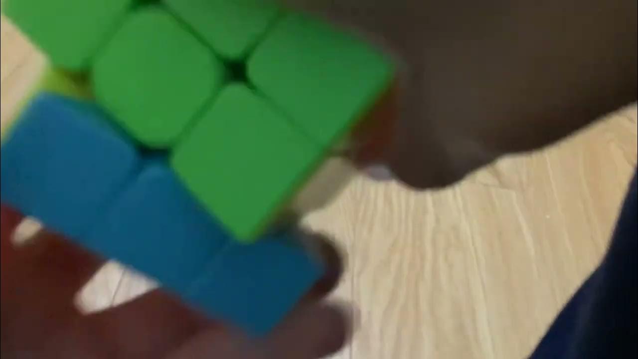 How to solve a corner twist on a rubix cube YouTube