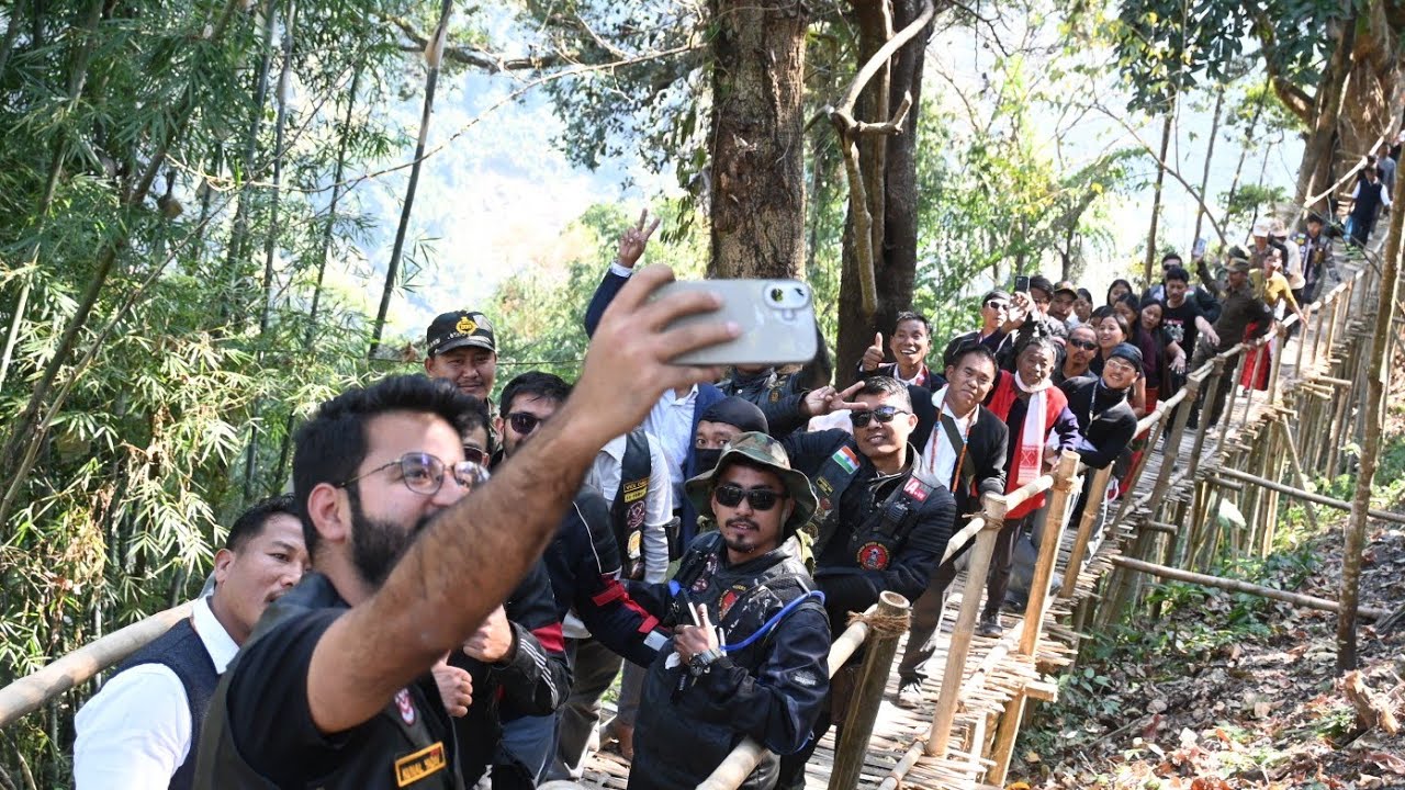 Promotional Ride Longding to Kaimoi Organized by The Headhunters Motorcycle Club/DC ,SP Longding 