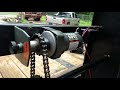 Northern tool winch to power jack on gooseneck 25 ton trailer