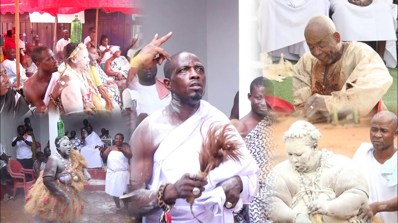 Sacred Traditions in Asanteman: Kukudapaakuohene Performs Spiritual Rites to Feed the Great Gods