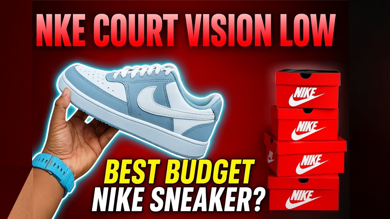 Best Budget Nike Sneakers? | Court Vision Low On Feet Test