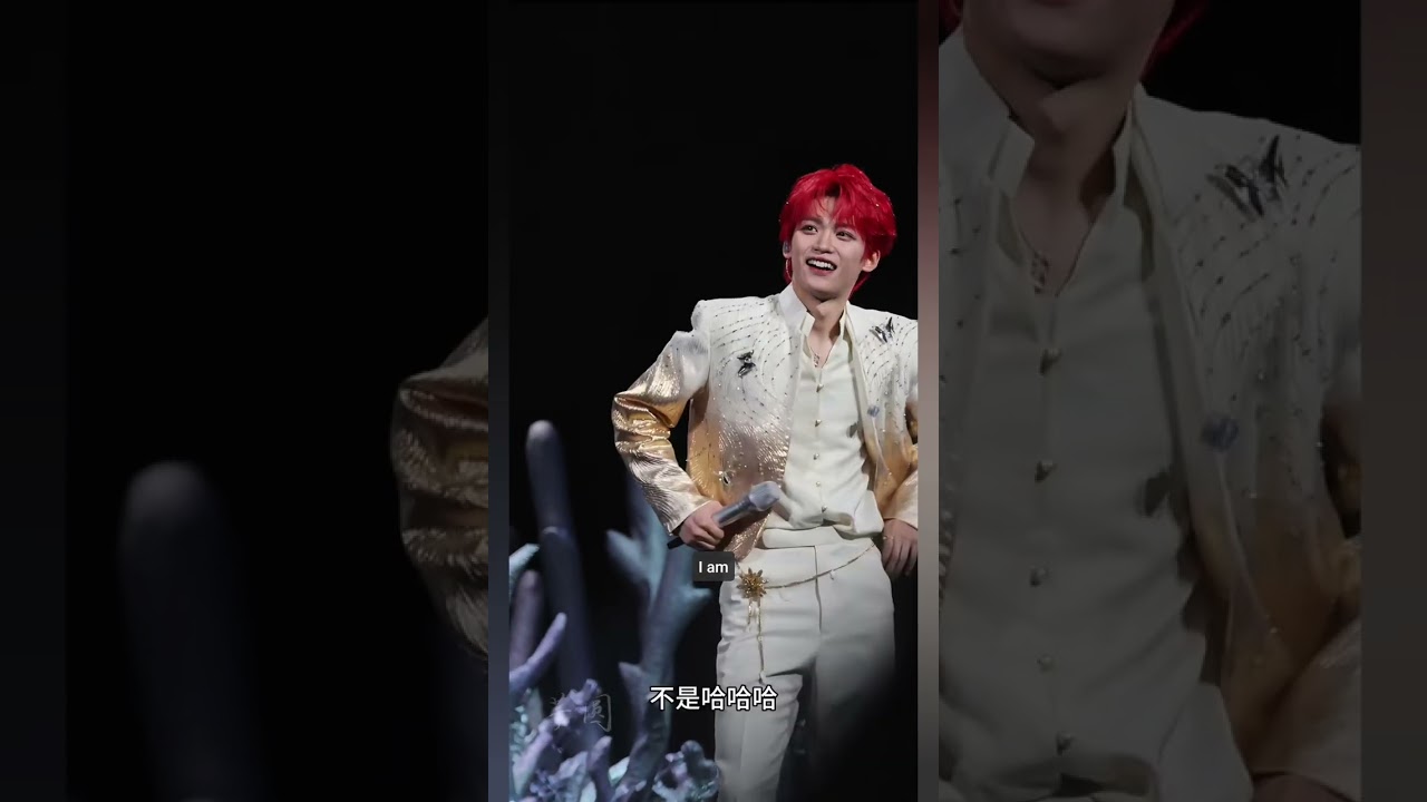 Ziyu's interaction with his fans at Wuhan concert