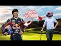 Can you play golf wearing Mark Webber’s F1 helmet?