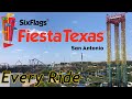 Every Ride at Six Flags Fiesta Texas