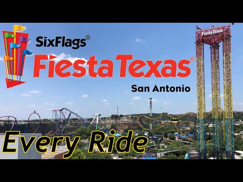 Every Ride at Six Flags Fiesta Texas