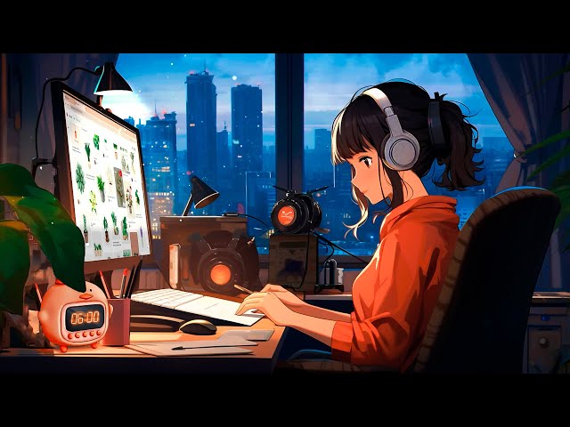 Lofi Music 📚 Music to put you in a better mood ~ Study music - lofi / relax / stress relief class=