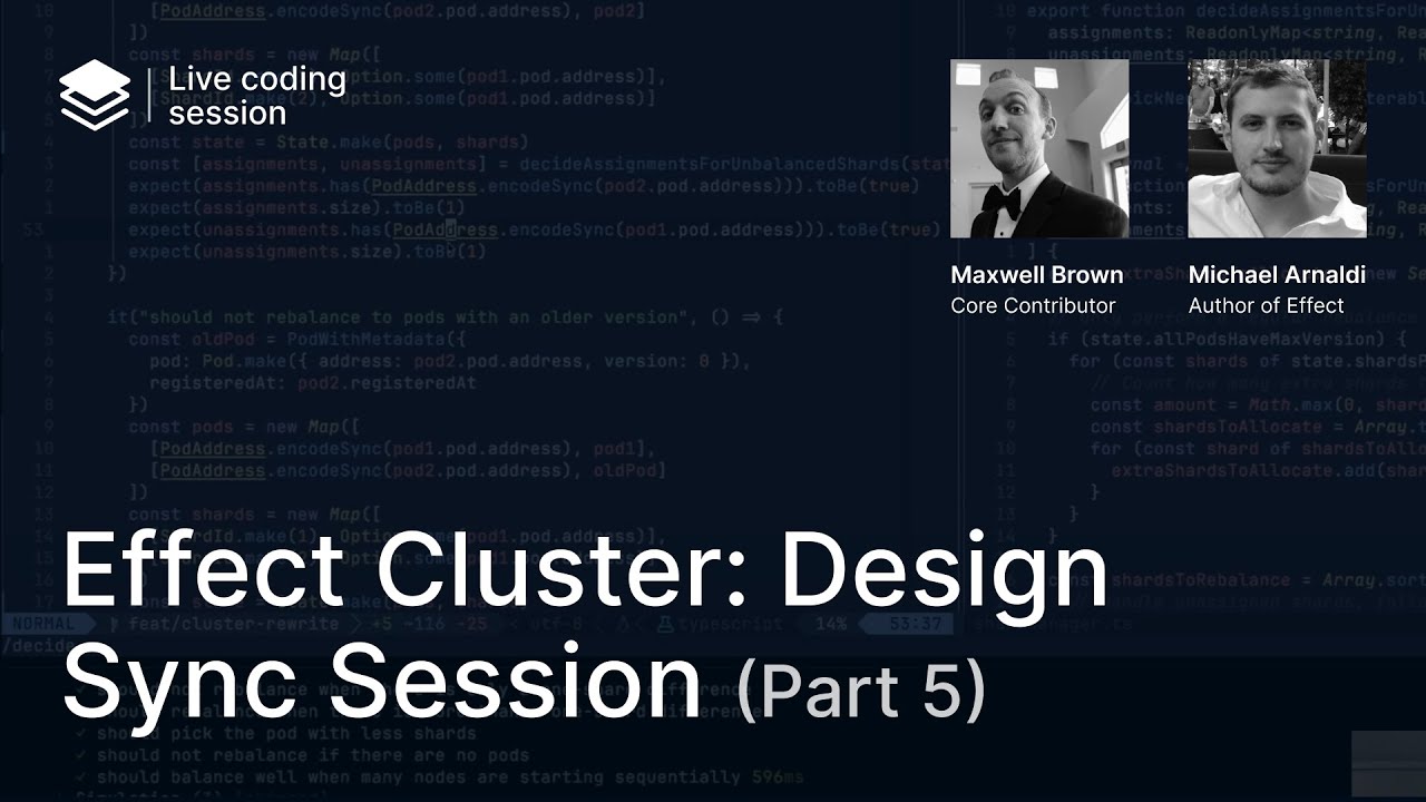 Effect Cluster - Design Sync Session (Part 5) - YouTube