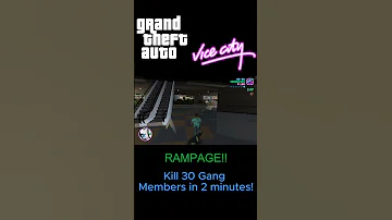GTA Vice City Rampage Rocket Launcher Shorts Short 