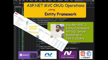 Entity-Framework CRUD Operations in ASP.NET MVC 5, MSSQL Server, Bootstrap 5, Visual Studio:  #3