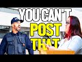 Officers Try Policing a Social Media Comment