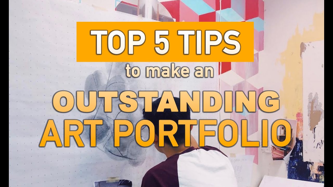 Tips for college art students — make your own portfolio, by J Lee