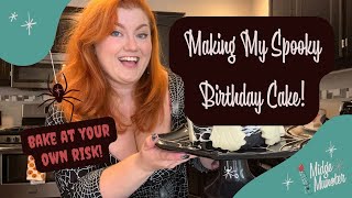 DISASTER RECIPE THEATER 3000! | Making My Annual Spooky Birthday Cake!