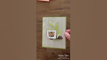 Quick Fall Cards using Stampin