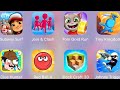 Tom Gold Run,Johnny Trigger,Tiny Kingdom,Join & Clash,SubwaySurf,Clue Hunter,RedBall4,Block Craft 3D