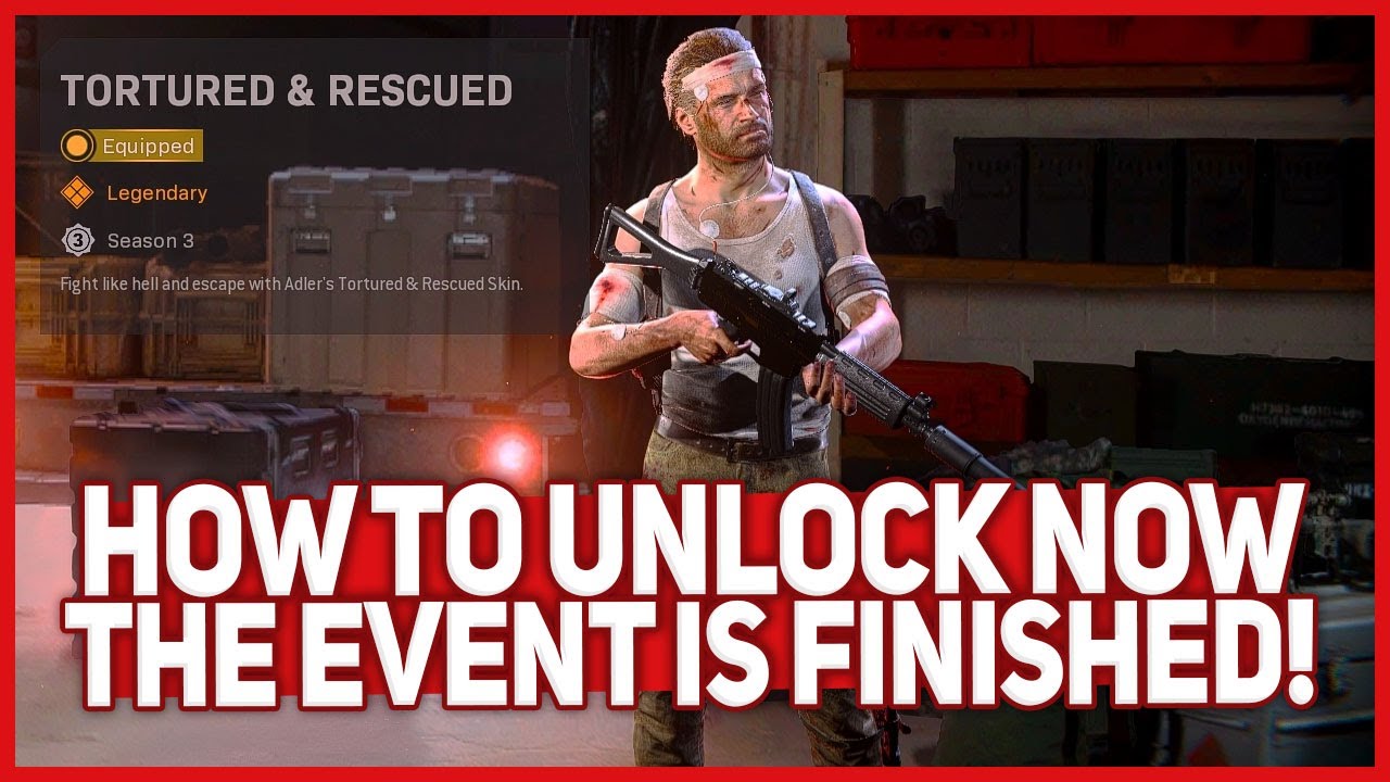 Unlock the ‘Tortured & Rescued’ Adler Skin AFTER the Hunt for Adler ...