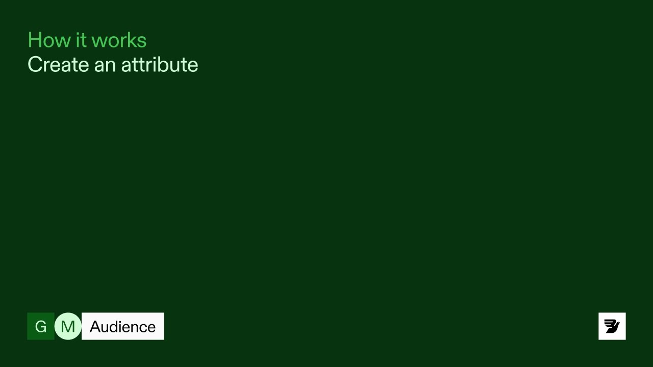 Create an attribute - YouTube