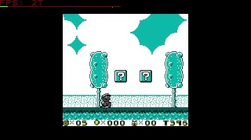GameBoy emulator for SmileBASIC 4 running Super Mario Land 2