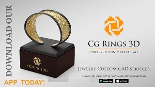 3D CAD Ice Bracelet video