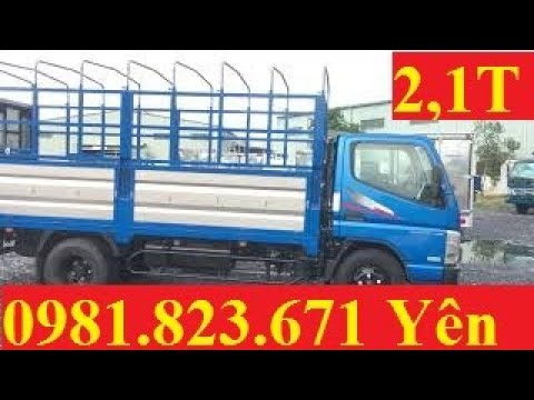  Giá xe tải Mitsubishi FUSO CANTER4.99 Nhật Bản 2 tấn rưỡi thùng mui bạt . 0938907659 ( Gặp Yên )