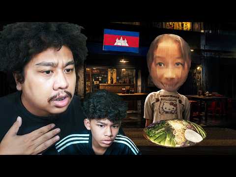 A Terrifying Night Selling Rice Noodles in Cambodia (The Late Night Rice Noodle)