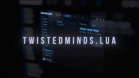 Twistedminds.lua RELEASE ft. neverlose.cc | FREE CFG GIVEAWAY LUA