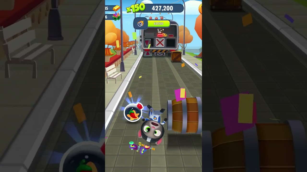 Talking Tom Gold Run Gingerbread Ben - Astronaut Tom - Talking Ben Funny Fails & Falls Moments 